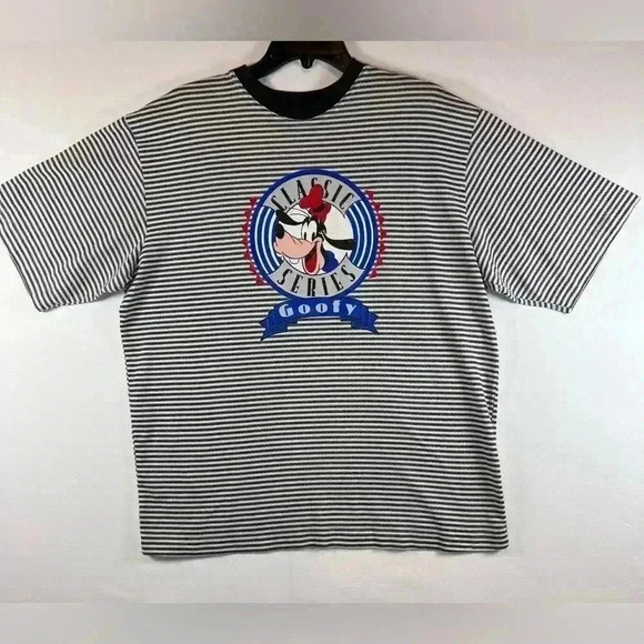 VTG 90s Goofy graphic t shirt Mickey Unlimited brand mens size M Disney USA - Picture 1 of 9